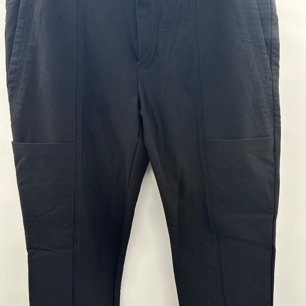 Athleta Wander Stash Skinny Pant Womens 4 Black Travel Commute Nylon Stretch - Picture 10 of 12
